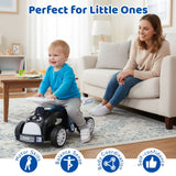 Kids Ride On Car Sliding Toy with Music and Under-Seat Storage
