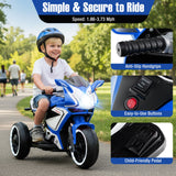 Kids Ride on Motorcycle 6V Battery Powered Mini Electric Motorbike with LED Lights
