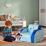 Sofá convertible 3 en 1 para niños, plegable para siestas, juegos y dormir