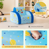 Sofá convertible 3 en 1 para niños, plegable para siestas, juegos y dormir