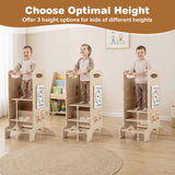 Torre de Aprendizaje para Niños con Pizarra Desmontable y Juegos Montessori para Mayores de 3 Años