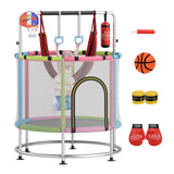 Trampolín infantil de 55" regalo para niños y niñas de 3 a 6 años