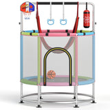 Trampolín infantil de 55" regalo para niños y niñas de 3 a 6 años