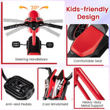 Kids Tricycle 3-Wheel Toddler Bike with Foot Pedals Forward Backward