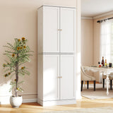 Alacena de cocina 65.5 pulgadas, mueble alto independiente tipo bufé