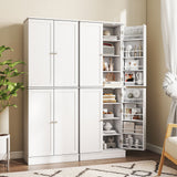 Alacena de cocina 65.5 pulgadas, mueble alto independiente tipo bufé