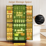 Alacena de cocina 65.5 pulgadas, mueble alto independiente tipo bufé