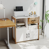 Armario de cocina con estante extraíble y 2 puertas - Blanco