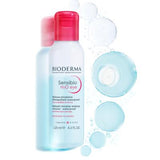 Bioderma Sensibio H2O - Gentle Micellar Eye Makeup Remover for Sensitive Eyes - Hypoallergenic & Fragrance-Free - Cleanses & Soothes (4.23 fl oz)