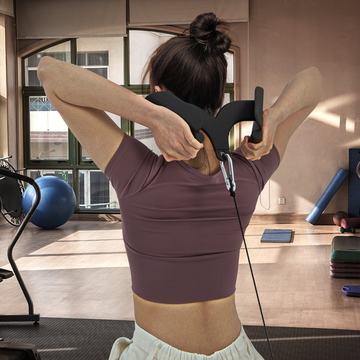 Juego de accesorios para dominadas de gimnasio en casa