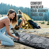 Saco de dormir XXL para campistas grandes y altos