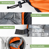 Saco de dormir XXL para campistas grandes y altos