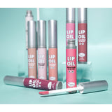 theBalm Little Red Corvette Lip Oil: High-Shine, Non-Sticky, Long-Lasting Tinted Lip Gloss for Glamorous Lips