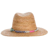 Scala Calla - Sombrero Fedora de Paja para Mujer