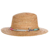 Scala Calla - Sombrero Fedora de Paja para Mujer
