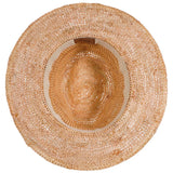 Scala Calla - Sombrero Fedora de Paja para Mujer
