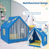 Carpa de juegos grande de 48 x 42 x 50 pulgadas con tapete de algodón lavable, regalo de cumpleaños/vacaciones para niños