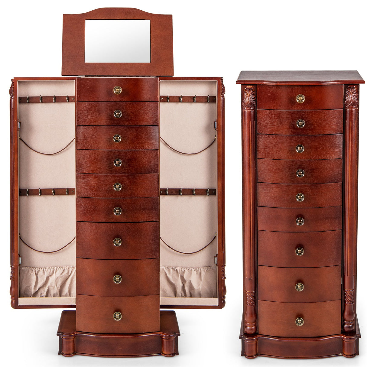 Organizador de Joyas Grande de Madera