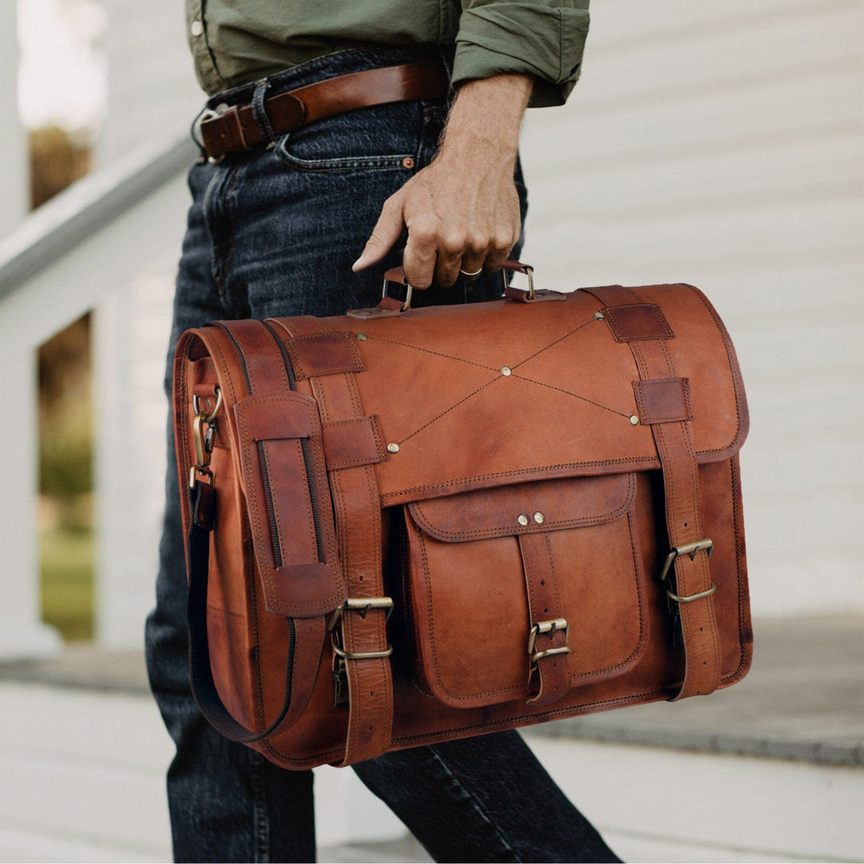 El bolso bandolera Griffin