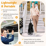 Lightweight Baby Stroller |Compact Travel Stroller for Airplane Fits Airplane Cabin & Overhead