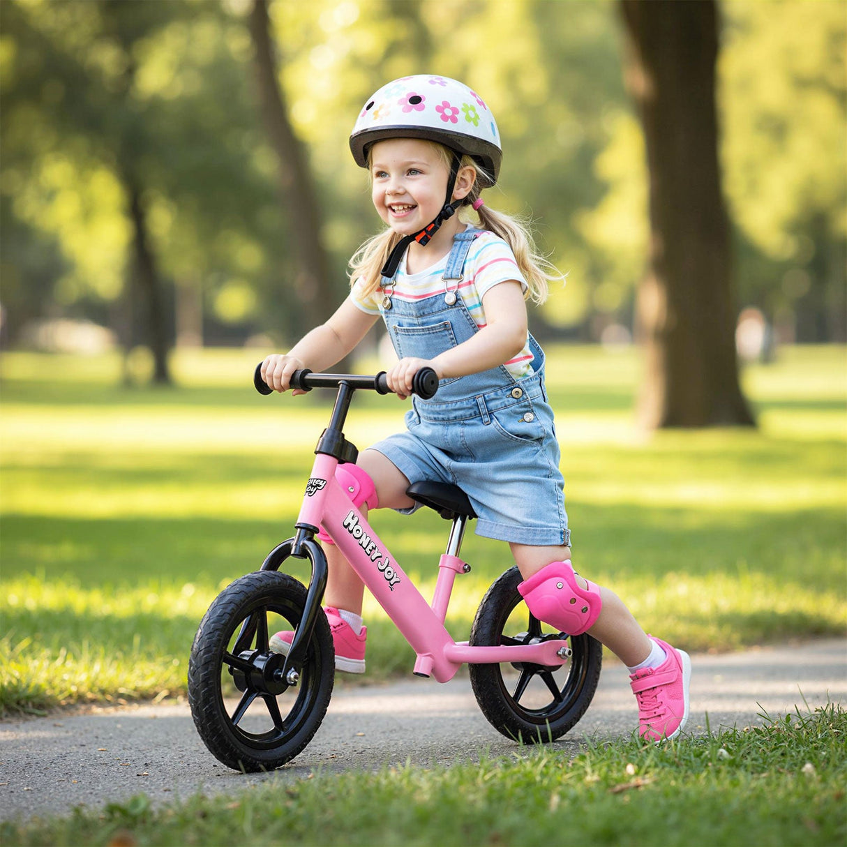 Bicicleta de equilibrio ligera sin pedales para niños pequeños