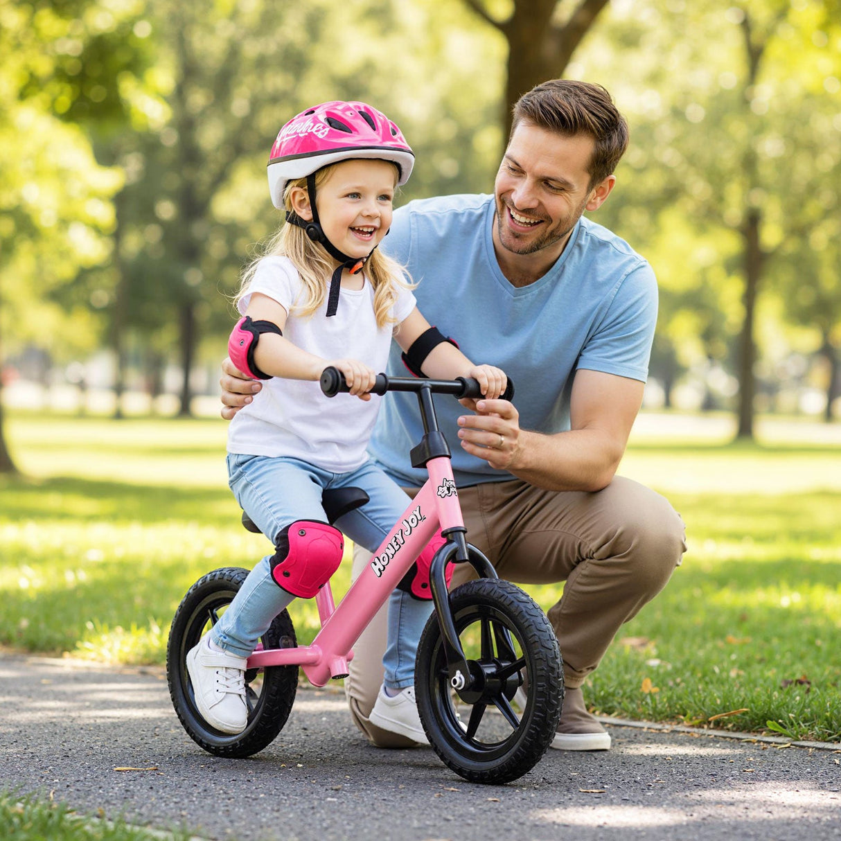 Bicicleta de equilibrio ligera sin pedales para niños pequeños