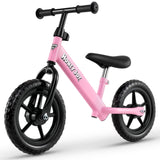 Bicicleta de equilibrio ligera sin pedales para niños pequeños