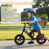 Bicicleta de equilibrio ligera sin pedales para niños pequeños