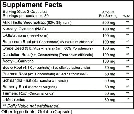 NutraKey Liver Optima Fórmula Antioxidante, 90 Cápsulas (Descontinuado)