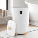 Calentador de Toallas de Lujo de 40L, Cubo de Toallas Calientes con 2 Temperaturas de Calentamiento-Blanco