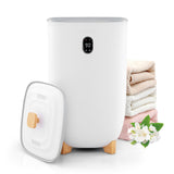 Calentador de Toallas de Lujo de 40L, Cubo de Toallas Calientes con 2 Temperaturas de Calentamiento-Blanco