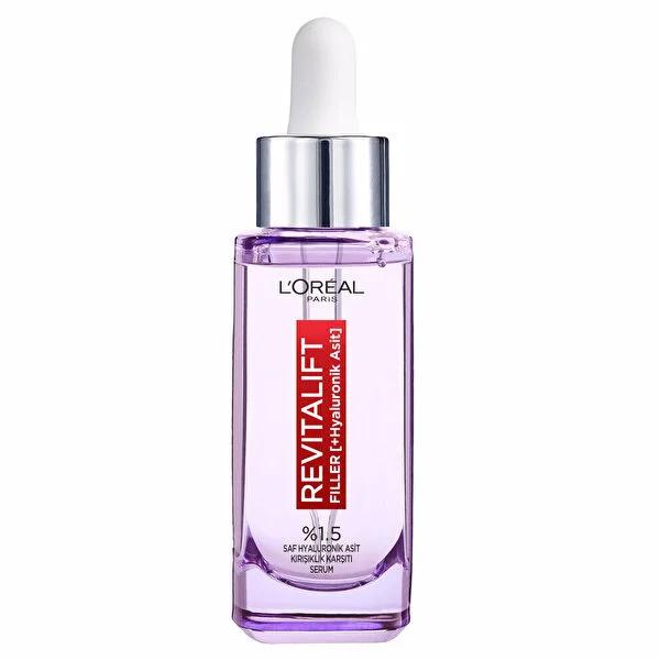 L'OrŽal Paris Dermo Revitalift Filler Serum 30ml - Anti-Aging Hyaluronic Acid Serum for Wrinkle Reduction & Hydration