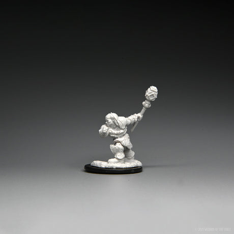 Magic: the Gathering - Unpainted Miniatures - Dwarf Fighter & Dwarf Cleric