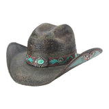 Bullhide Music City - Sombrero Vaquero de Paja para Mujer