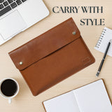 Funda de piel para portátil MacBook