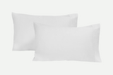 Fundas de almohada de satén orgánico