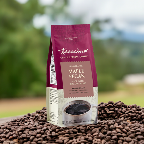 Café Herbal de Achicoria con Nuez y Arce