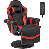 Sillón Reclinable de Masaje para Videojuegos con Altura Ajustable