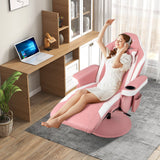 Sillón Reclinable de Masaje para Videojuegos con Altura Ajustable