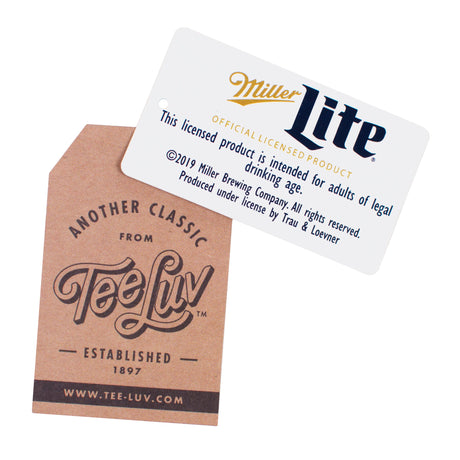 Miller Lite Beer Long Sleeve T-Shirt - White