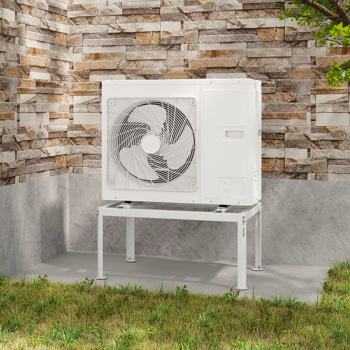 Soporte de suelo para mini split para aire acondicionado sin conductos de 9000-36000 BTU