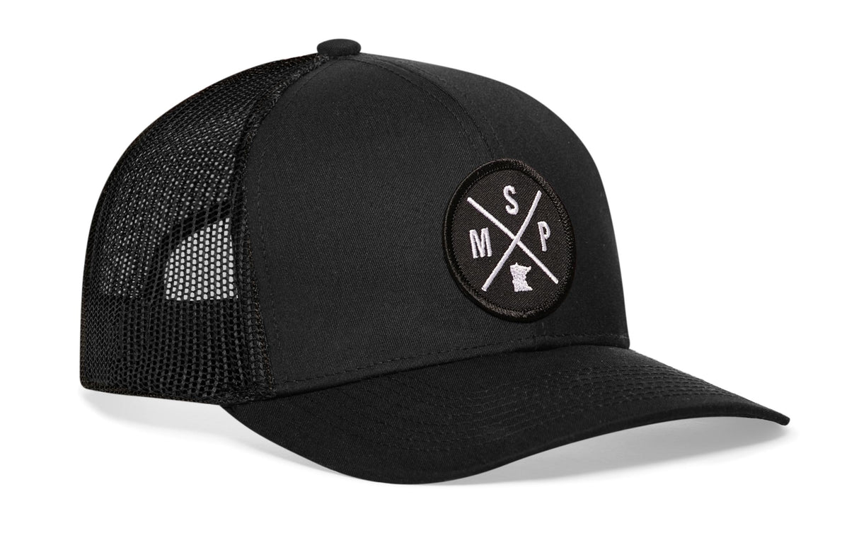 Minneapolis- St. Paul Trucker Hat  |  MSP X Snapback