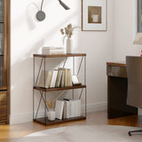 3-Tier Multipurpose Display Rack with Metal Frame