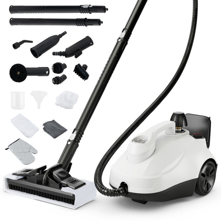 Limpiadora a Vapor Multiusos de 1800W con Tanque de 61 oz