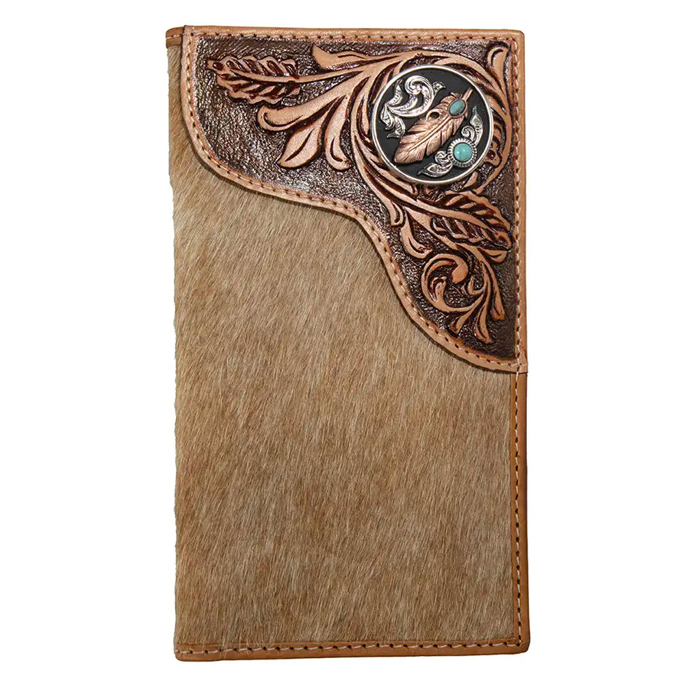 Nocona Frontier Bloom - Cartera de rodeo para hombre