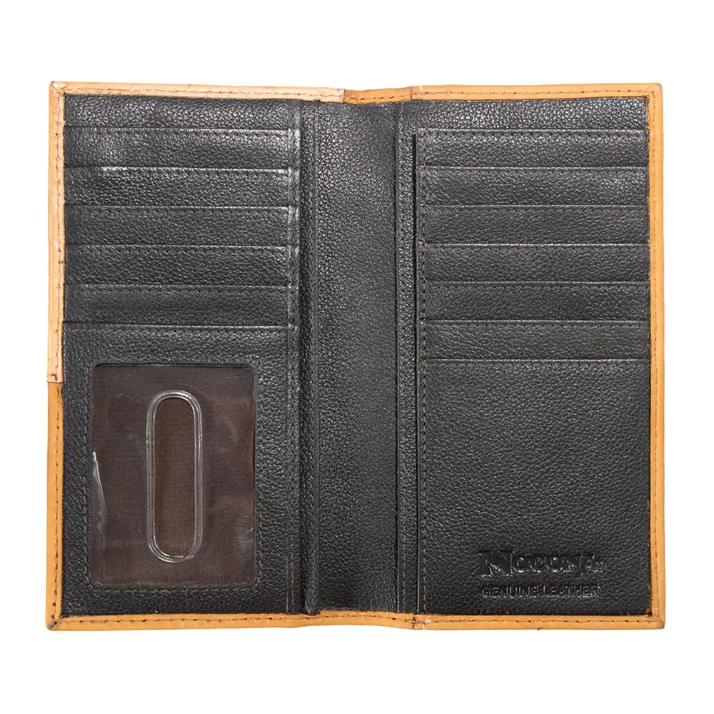 Nocona Frontier Bloom - Cartera de rodeo para hombre
