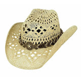 Bullhide Naughty Girl - Sombrero vaquero de paja