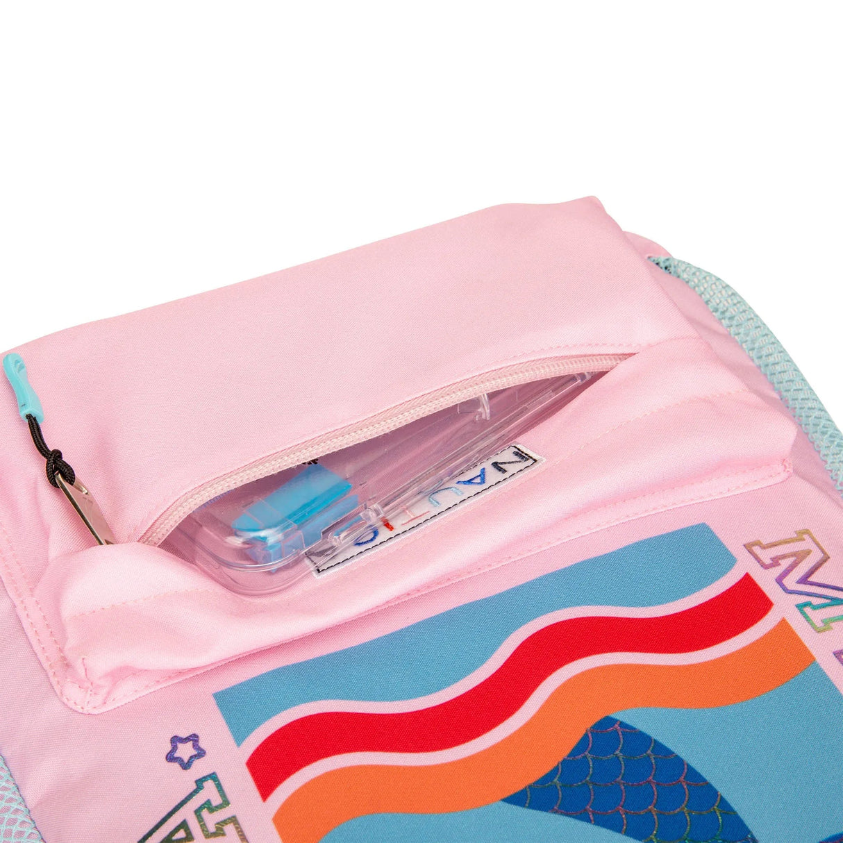 Mochila escolar para niños | Cola de sirena | 40 cm de alto