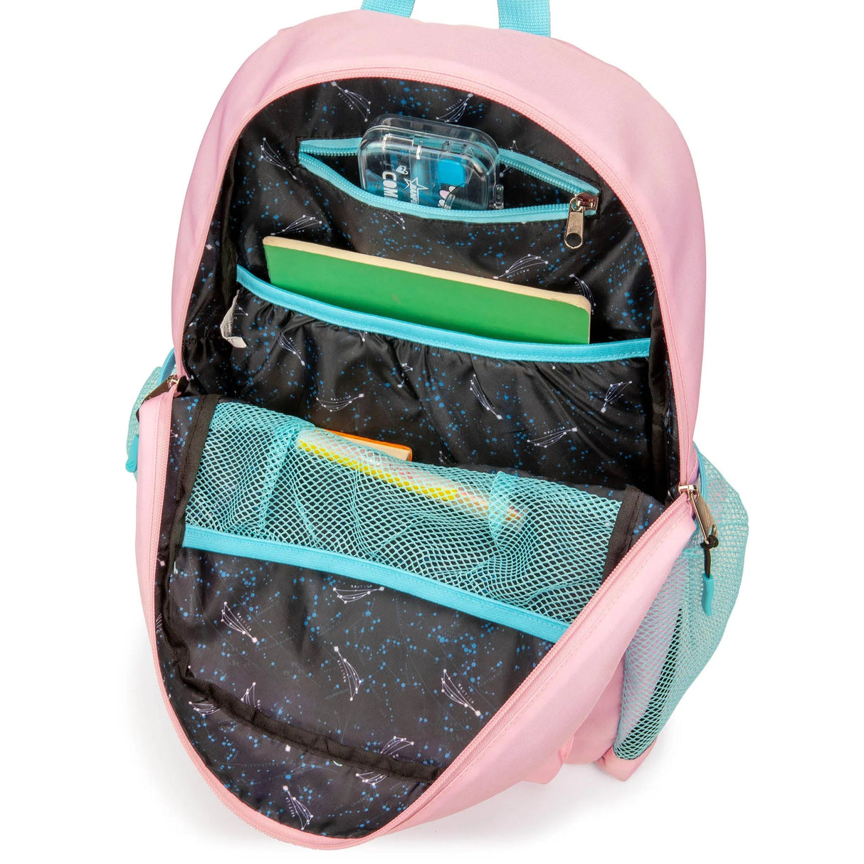 Mochila escolar para niños | Cola de sirena | 40 cm de alto