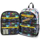 Mochila escolar para niños | Barcos de vela | 40,6 cm de alto